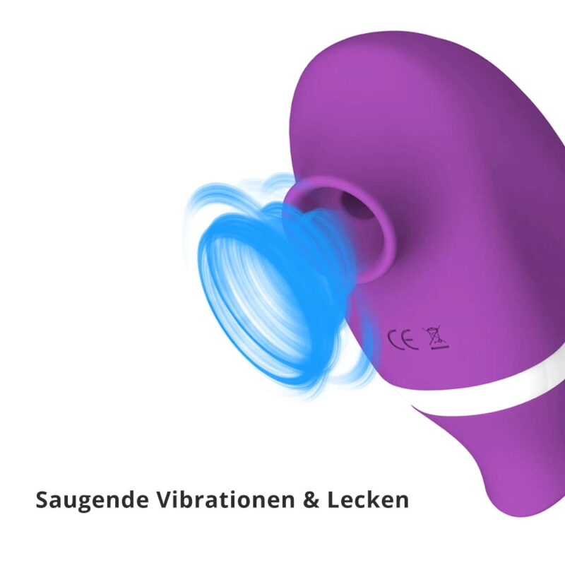Klitoris Lecker und Sauger Vibrator
