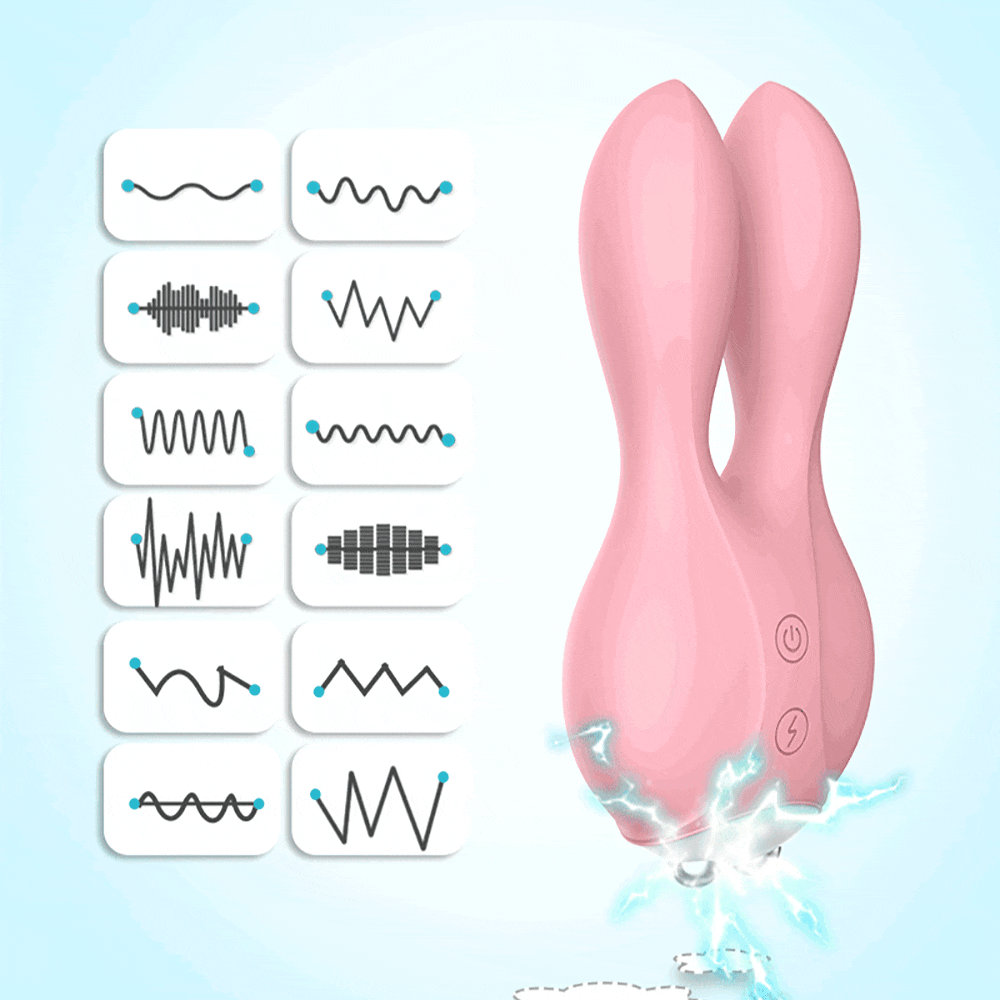 Hasen shock-wave elektro stimulation G-Punkt und Klitoris Vibrator