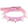 Pink Punk Choker Halsband