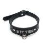 Kitten Schwarzes BDSM Halsband